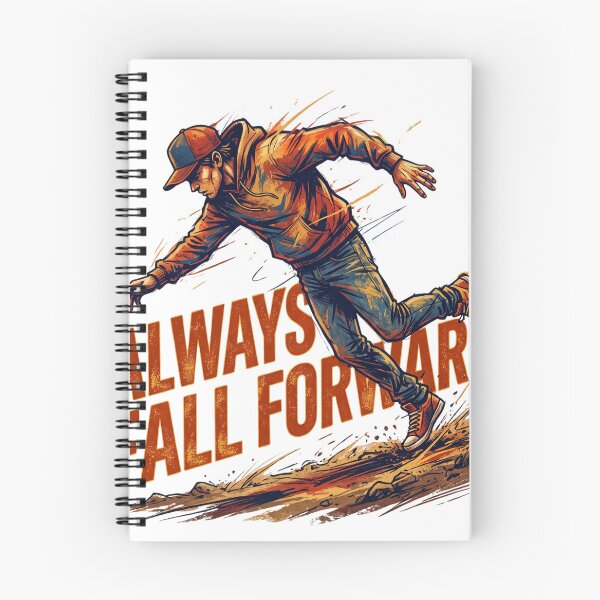Item preview, Always Fall Forward Motivational Streetwear Graphic Art designed and sold by rich-moda.