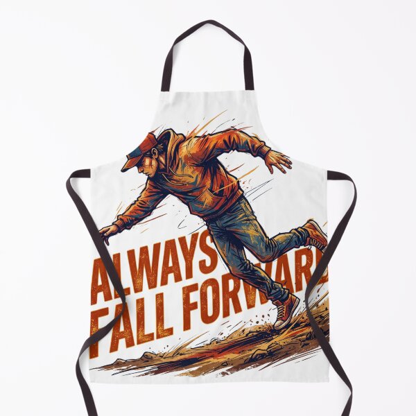Item preview, Always Fall Forward Motivational Streetwear Graphic Art designed and sold by rich-moda.