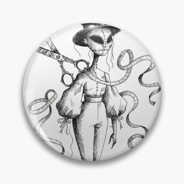 Item preview, Alien character wearing top hat with measuring tape designed and sold by Creative88Art.