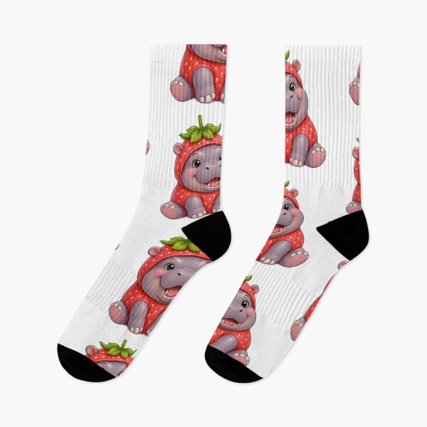 Item preview, Strawberry Hippo designed and sold by Anatomical Garden.