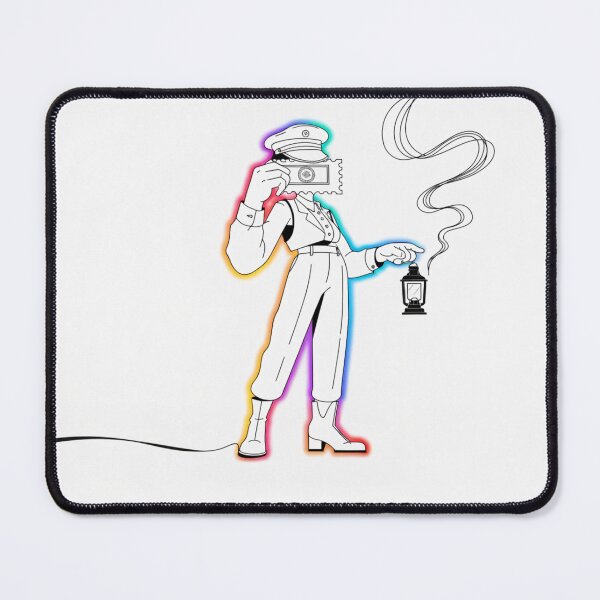 Item preview, Surreal illustration of traveler with lantern, traveler designed and sold by Creative88Art.