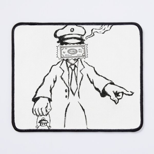 Item preview, Abstract illustration of corruption and money silence designed and sold by Creative88Art.