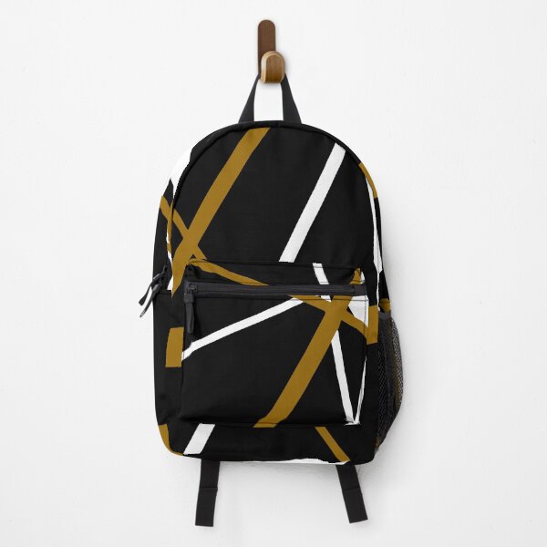 Item preview, Bold Orange-Brown Diagonal Lines White Accents designed and sold by taiche.