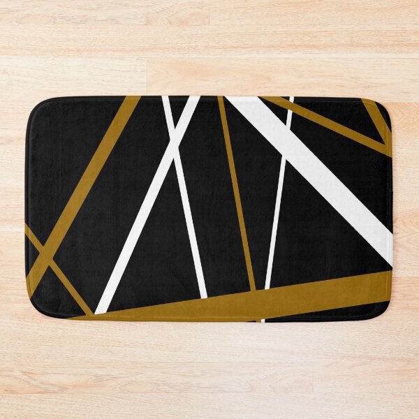 Item preview, Bold Orange-Brown Diagonal Lines White Accents designed and sold by taiche.