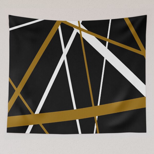 Item preview, Bold Orange-Brown Diagonal Lines White Accents designed and sold by taiche.