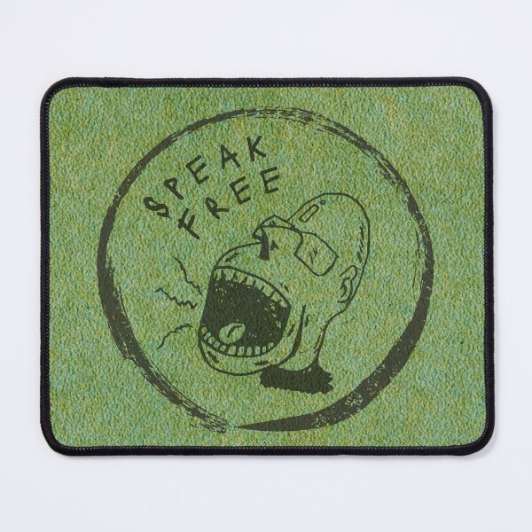 Item preview, Speak Free (Anti Establishment Punk Art Design) designed and sold by SmirkDoodle Designs.