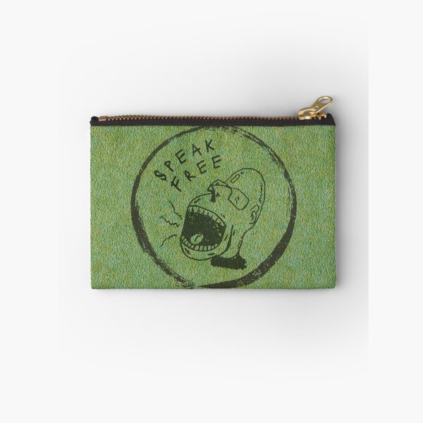 Item preview, Speak Free (Anti Establishment Punk Art Design) designed and sold by SmirkDoodle Designs.