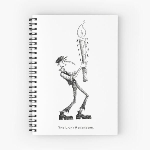 Item preview, Whimsical character holding a lit candle illustration designed and sold by Creative88Art.