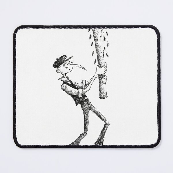 Item preview, Whimsical character holding a lit candle illustration designed and sold by Creative88Art.