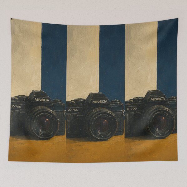 Item preview, "The Mechanical Eye" – Vintage Minolta Camera Art designed and sold by Moodzu.