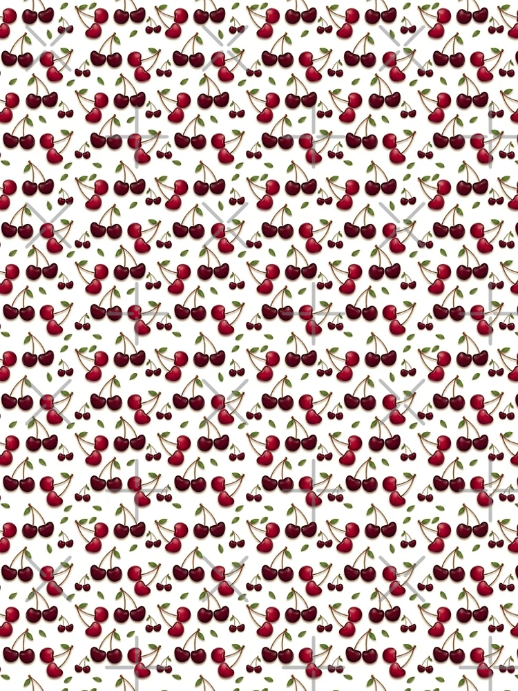Thumbnail 5 of 5, A-Line Dress, Realistic Cherries pattern by RKTOPIC  designed and sold by RKTopic.