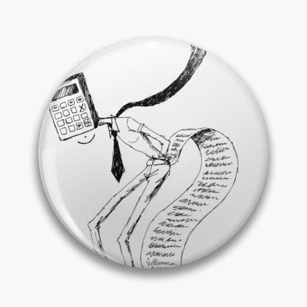 Item preview, Conceptual illustration of business fear and receipts designed and sold by Creative88Art.