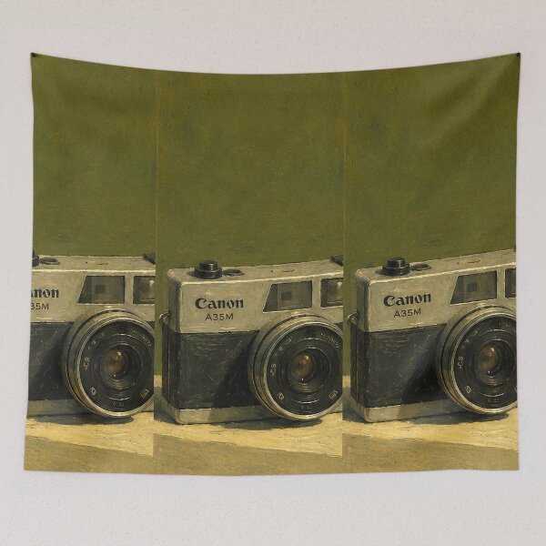 Item preview, "Automatic Memory" – Vintage Canon Camera Art designed and sold by Moodzu.