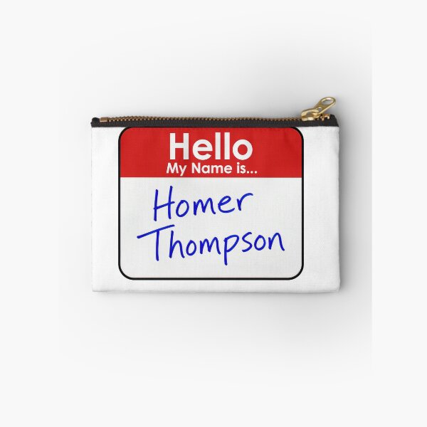 Item preview, Homer Thompson designed and sold by Simpsons Bits.