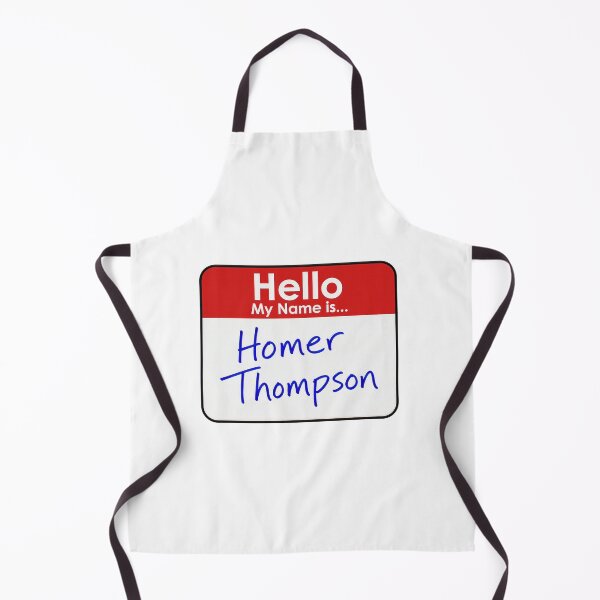Item preview, Homer Thompson designed and sold by Simpsons Bits.