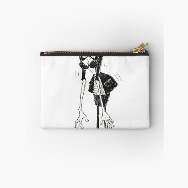 Item preview, Surreal caricature of a hotel clerk with long limbs designed and sold by Creative88Art.