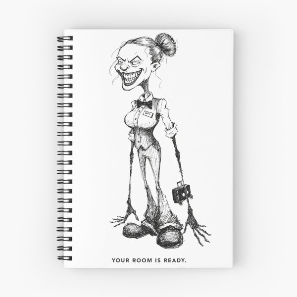 Item preview, Whimsical illustration of a receptionist with big grin designed and sold by Creative88Art.