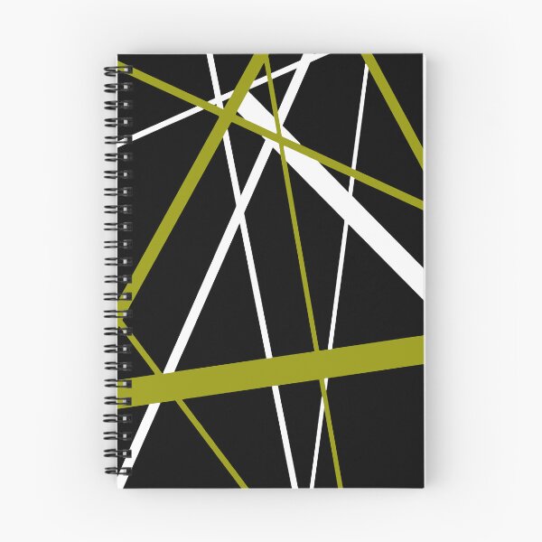 Item preview, Bold Olive-Green Diagonal Lines White Accents designed and sold by taiche.