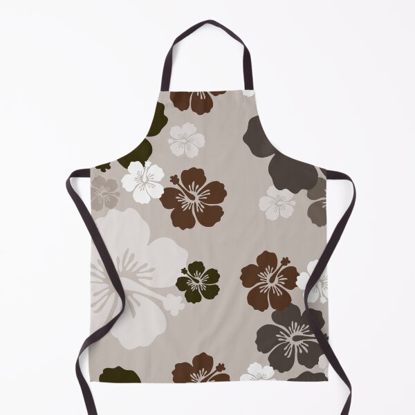 Item preview, Brown Hibiscus floral pattern by RKTOPIC designed and sold by RKTopic.