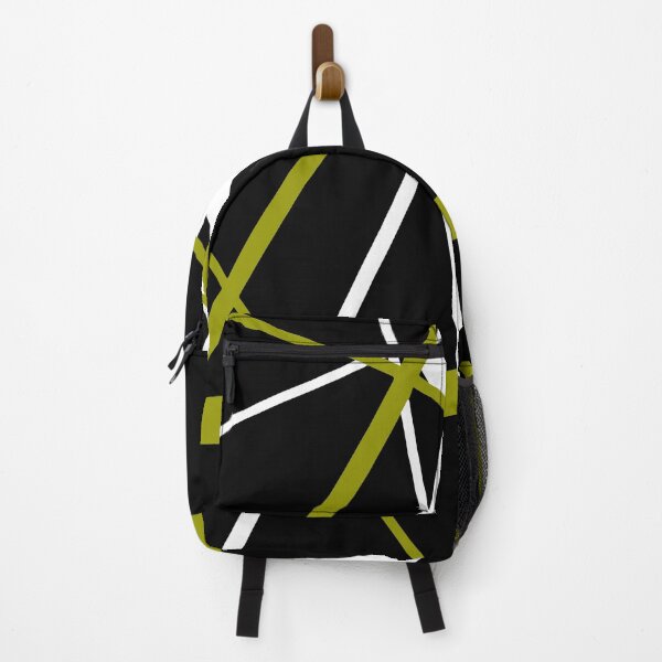 Item preview, Bold Olive-Green Diagonal Lines White Accents designed and sold by taiche.