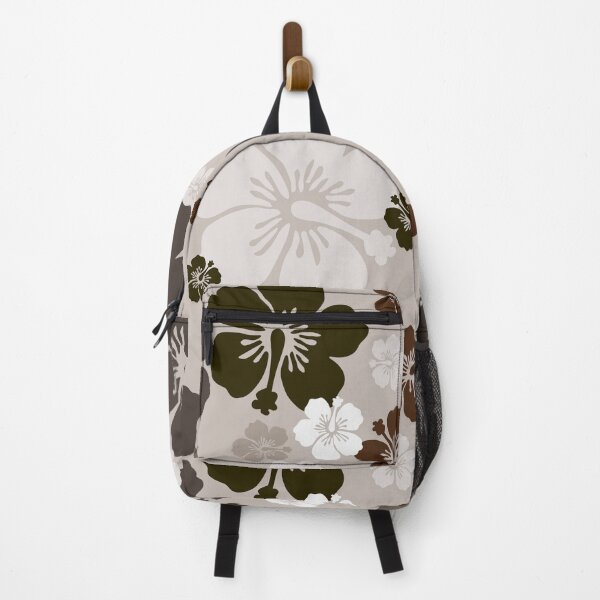 Item preview, Brown Hibiscus floral pattern by RKTOPIC designed and sold by RKTopic.