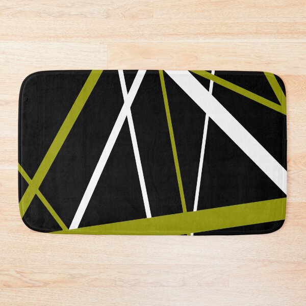 Item preview, Bold Olive-Green Diagonal Lines White Accents designed and sold by taiche.