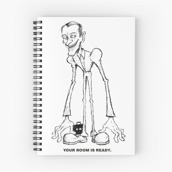 Item preview, Odd caricature of a tall businessman holding suitcase designed and sold by Creative88Art.