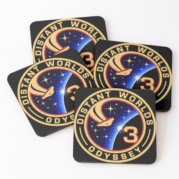 Item preview, Distant Worlds 3 Black Variant designed and sold by QohenLeth.
