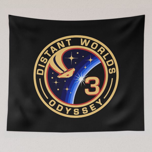 Item preview, Distant Worlds 3 Black Variant designed and sold by QohenLeth.