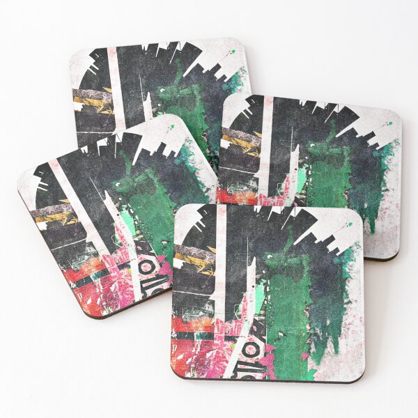 Item preview, Modern Urban Distressed Aesthetic Street Scene Abstract Art  designed and sold by DEC02.