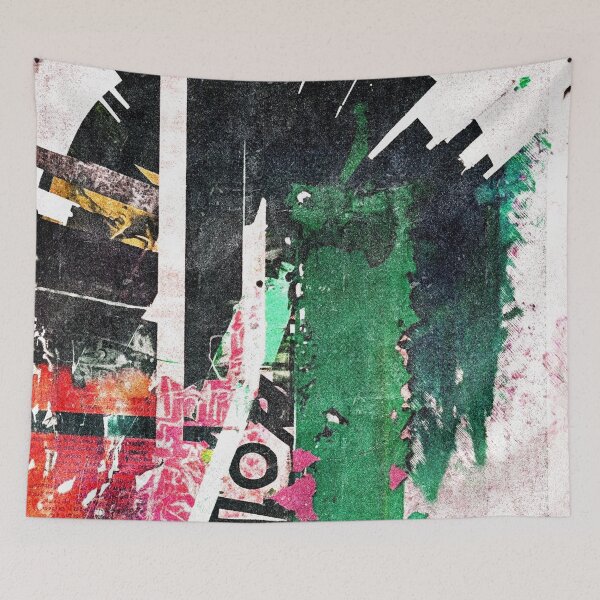 Item preview, Modern Urban Distressed Aesthetic Street Scene Abstract Art  designed and sold by DEC02.