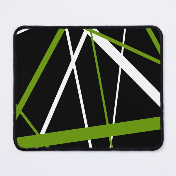 Item preview, Bold Grass-Green Diagonal Lines White Accents designed and sold by taiche.