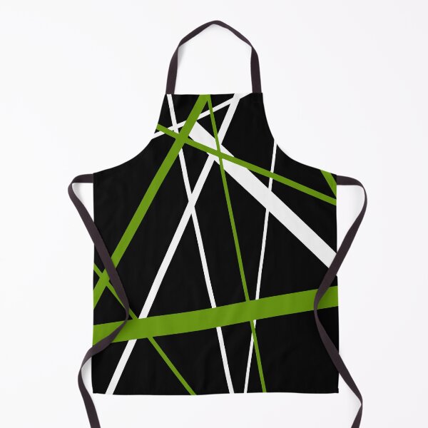Item preview, Bold Grass-Green Diagonal Lines White Accents designed and sold by taiche.