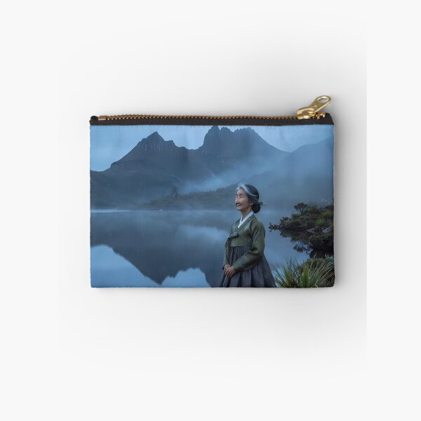 Item preview, Mist and Memory: A Hanbok's Silence at Cradle Mountain designed and sold by SOOstudio73.