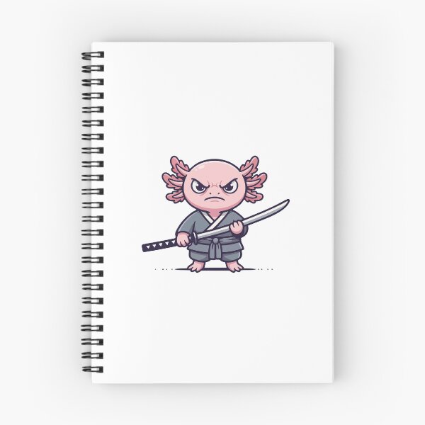 Item preview, Samurai Axolotl designed and sold by AnteesocialTees.