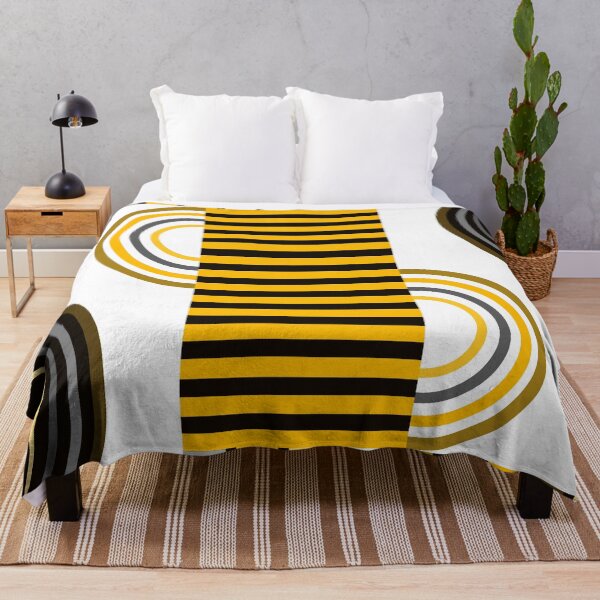 Item preview, Mustard, Gray, And White Retro Bauhaus Geometric Designs designed and sold by DEC02.