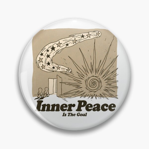 Item preview, Inner Peace Is The Goal designed and sold by GrooveAndGlow.