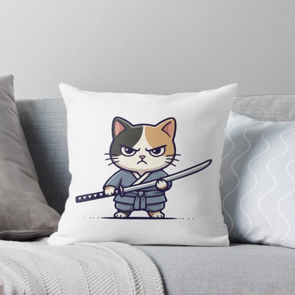 Item preview, Samurai Cat designed and sold by AnteesocialTees.