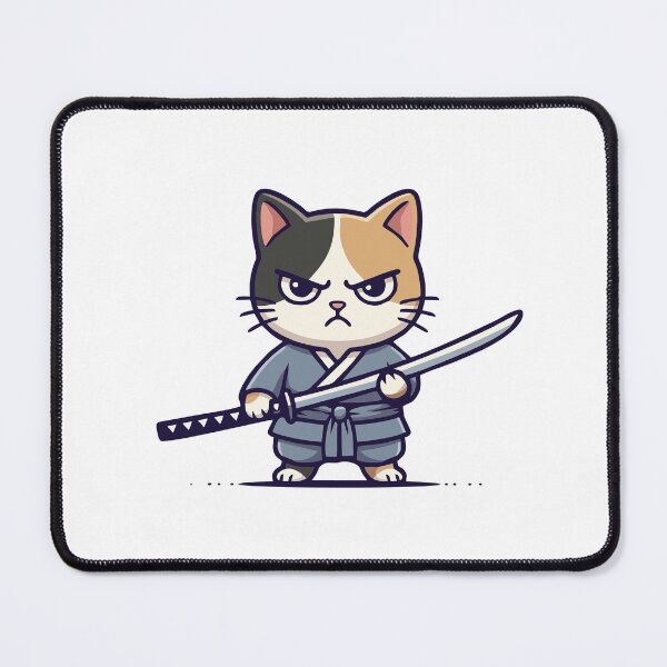 Item preview, Samurai Cat designed and sold by AnteesocialTees.