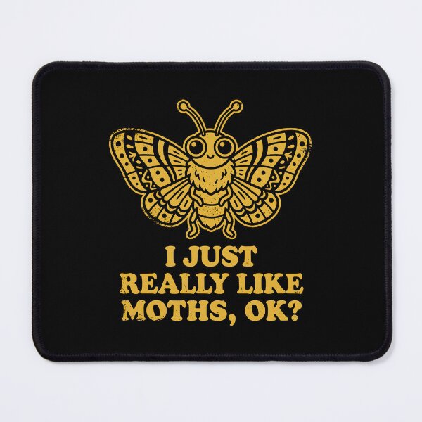 Item preview, I Just Really Like Moths Nature En designed and sold by SplashTastic.