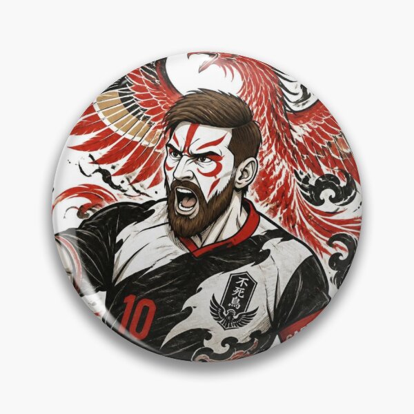 Item preview, Kabuki Captain & the Phoenix messi  designed and sold by Terraprompt.