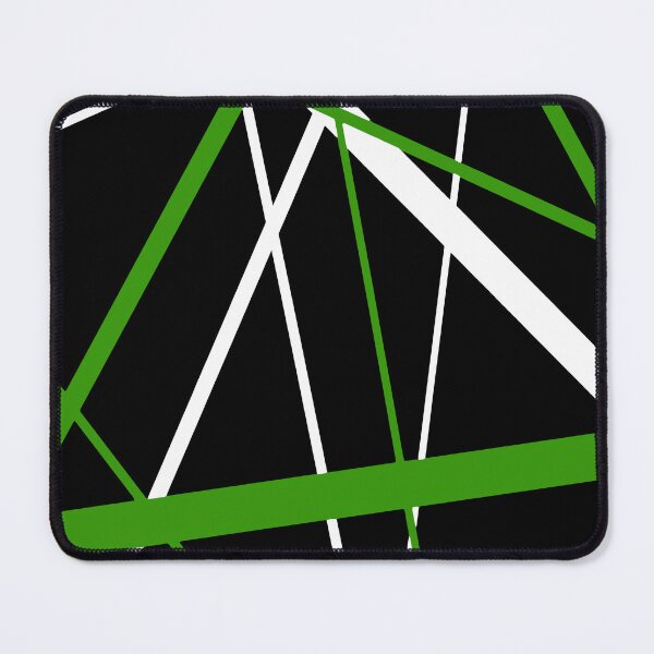 Item preview, Bold Green Diagonal Lines White Accents designed and sold by taiche.