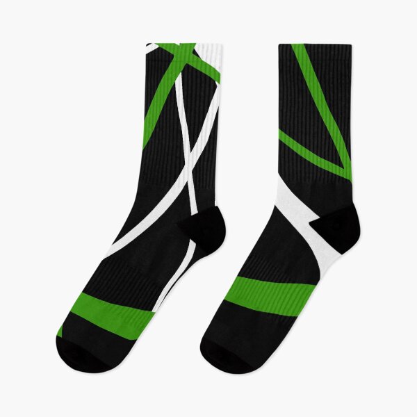 Item preview, Bold Green Diagonal Lines White Accents designed and sold by taiche.