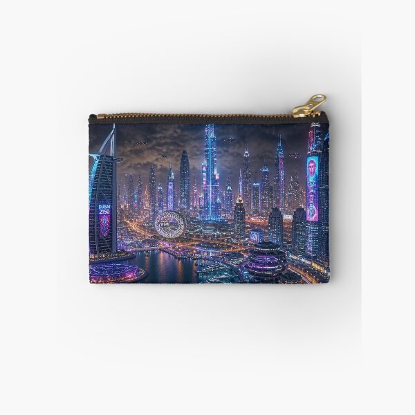 Item preview, Dubai 2150 | Futuristic Burj Khalifa | Cyberpunk Skyline designed and sold by NSAstore.