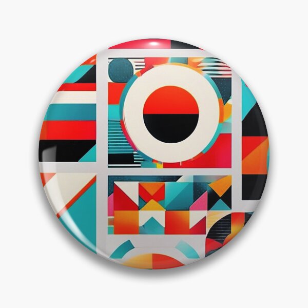 Item preview, Mid-Century Modern 1950's Geometric Colorful Abstract Designs   designed and sold by DEC02.