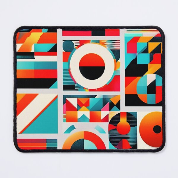 Item preview, Mid-Century Modern 1950's Geometric Colorful Abstract Designs designed and sold by DEC02.