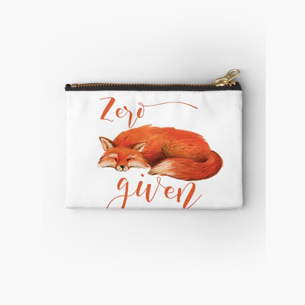 Item preview, Zero Fox Given - Watercolor Fox designed and sold by Megan Jamison.