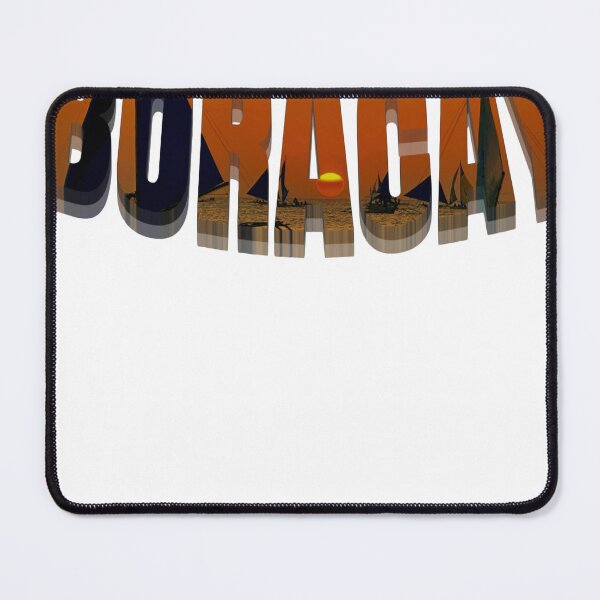 Item preview, Boracay Sunset Topographic Illustration with BORACAY Text designed and sold by EcilStudio.