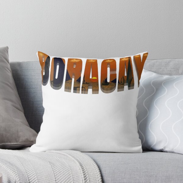 Item preview, Boracay Sunset Topographic Illustration with BORACAY Text designed and sold by EcilStudio.