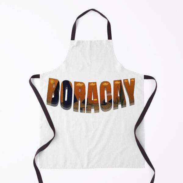 Item preview, Boracay Sunset Topographic Illustration with BORACAY Text designed and sold by EcilStudio.